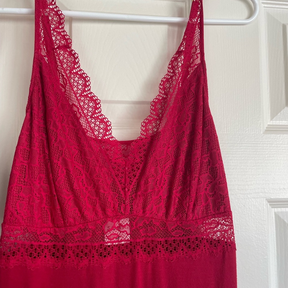 Red Lingerie Dress